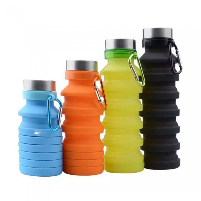 Silicon Collapsible Water Bottle